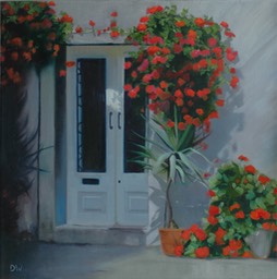 06 Shaded corner with geraniums copy