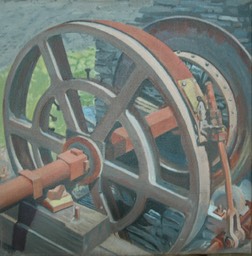 Abandoned winding gear