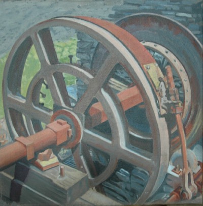 Abandoned winding gear